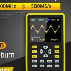 5012h 2 4 inch Handheld Ips Screen Digital Oscilloscope 5000 Mah Lithium Battery 100mhz Analog Bandwidth For Waveform Storage