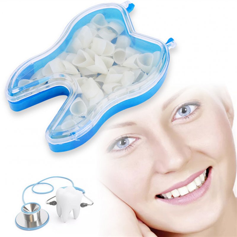 50Pcs Dental Teeth Veneers Whitening Crown Porcelain Dental Material Oral Care Anterior teeth