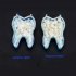 50Pcs Dental Teeth Veneers Whitening Crown Porcelain Dental Material Oral Care Anterior teeth