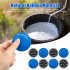 50Pcs Rubber Tire Patches Repair Tool 2 24 Inches Round Radial Tyre Rubber Patches Kit For Car Truck Bus Tractor Vehicle As shown