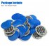 50Pcs Rubber Tire Patches Repair Tool 2 24 Inches Round Radial Tyre Rubber Patches Kit For Car Truck Bus Tractor Vehicle As shown