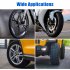 50Pcs Rubber Tire Patches Repair Tool 2 24 Inches Round Radial Tyre Rubber Patches Kit For Car Truck Bus Tractor Vehicle As shown