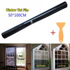 50cm 3m 15  VLT Black Pro Car Home Glass Window Tint Tinting Film Roll 50 100cm