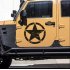 50cm Big Stickers on Cars Army Star Distressed Decal for Jeep Sticker Large Vinyl Military Hood Graphic