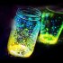 50g Luminous Sand Glow in The Dark Party DIY Bright Paint Star Wishing Bottle Fluorescent Particles Toy rose Red