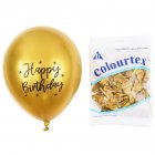 50pcs Balloons 12 Inch 2.8g Chrome Latex Balloon Happybirthday Party Decoration For Kids gold