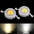 50pcs LED 1W Diode White Light 110 120 Lumens High Power Two electrode Valve Beads 50
