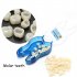 50pcs Multipurpose Dental Temporary Crown Front Teeth Replacement Kit For Makeup Scary Theme Party Makeup 50pcs