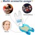50pcs Multipurpose Dental Temporary Crown Front Teeth Replacement Kit For Makeup Scary Theme Party Makeup 50pcs