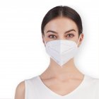 50pcs Non woven Kn95 Protective  Mask Ffp2 Face  Mask Dust proof Germ proof N95  Mask 30pcs