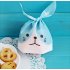 50pcs set Cute Long Ears Bunny Packaging Bag Candy Cookies Moon Cake Bag