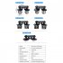50w 3 6v Outdoor Led Solar Light Wall Lamp with Remote Control JD 2215