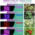 50w 81led Waterproof Grow  Light Growing Lamp Full Spectrum For Indoor Plant Hydroponic UK plug