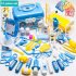 51pcs Doctor Kit For Kids Pretend Play Medical Kit With Storage Box Doctor Role Play Game Gifts For Boys Girls 51 piece set   blue