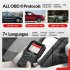 529 Car Obd2 Scanner Fault Detector Code Reader Diagnostic Tool Automotive Engine Fault Diagnosis Tool Black