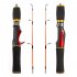 52cm Fishing Pole Double section Glass Fiber Reinforced Plastics Ice Fishing Rods Lotus Interface Rod Gun handle