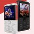 5310 Gsm Mobile Keypad Phone Dual Card 2 4 inch Screen 1200mAh Battery Button Mobile Phone For Student Old Man White US Plug