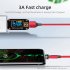 540 Rotate Magnetic Cable USB C Charging Cable Magnetic Charger Micro USB Type C Mobile Phone Cable Compatible For IPhone Red three in one