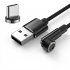 540 degree Rotating Magnetic Cable 3A Fast Charging Charger Usb Data Cable Compatible For Iphone Xiaomi Phone micro interface