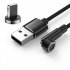 540 degree Rotating Magnetic Cable 3A Fast Charging Charger Usb Data Cable Compatible For Iphone Xiaomi Phone micro interface