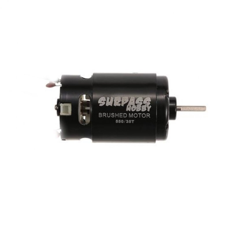 550 12T 21T 27T 35T Brushed Motor for Wltoys Kyosho TRAXXAS TRX4 Redcat 1/10 D90 D110 SCX10 RC Car Off-road Crawler 27T