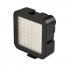 56 LED Video Light fill in light Rechargeable Battery Mini portable rechargeable light fill in light black