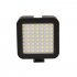 56 LED Video Light fill in light Rechargeable Battery Mini portable rechargeable light fill in light black