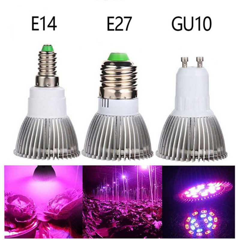 5730SMD Energy Saving LED Grow Light Bulb for Plant AC 85-265V GU10