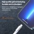 5A 3 in 1 Usb C Charging Cable Usb a to 8 pin Micro Type C Cable Compatible for iPhone Huawei Samsung Xiaomi Purple