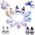 5CM Fashion Denim Canvas Mini Toy Shoes 1 6 Shoes for 18 Inch Doll Accessories N1048