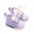 5CM Fashion Denim Canvas Mini Toy Shoes 1 6 Shoes for 18 Inch Doll Accessories N1407