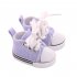 5CM Fashion Denim Canvas Mini Toy Shoes 1 6 Shoes for 18 Inch Doll Accessories B833