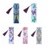5D DIY Diamond Painting Leather Bookmark with Tassel Special Shaped Diamond Embroidery DIY Craft M055 Bookmark Tower