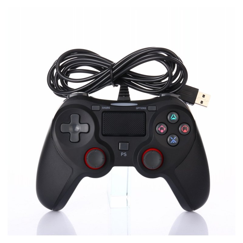 USB Wired Gamepad Universal for Sony Playstation Game for PS4/PS4 Slim/PS4 Pro/PS3 Console with About 1.9m Cable 