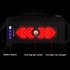 5LED Multifunctional Outdoor LED Camping Light 9 Modes High Power Strong Light USB Rechargeable Headlamp Head Front Light without battery