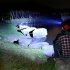 5LED Multifunctional Outdoor LED Camping Light 9 Modes High Power Strong Light USB Rechargeable Headlamp Head Front Light With battery