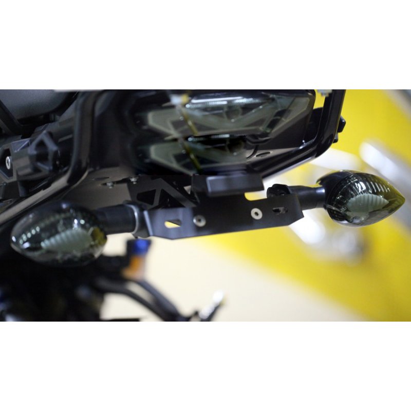 License Plate Holder LED Light Motorcycle Tail Tidy Mudguard Eliminator for YAMAHA MT-09 Tracer 900 FJ-09  