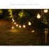 5M 10LEDs Solar String Light for Home Christmas Garden Party Wedding Outdoor Fairy Light Bulb solar A19 led