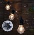 5M 10LEDs Solar String Light for Home Christmas Garden Party Wedding Outdoor Fairy Light Bulb solar A19 led