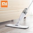 Original XIAOMI Deerma Water Spraying Sweeper Mijia Floor Cleaner Carbon Fiber Dust Mops 360 Rotatin Rod 350ml Tank Waxing Mop White