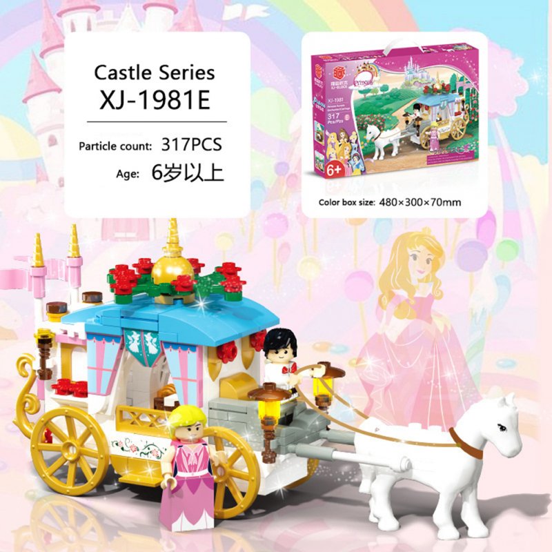 Girls Dream Princess Castle Building Blocks Toy Construction Building Bricks Sets Educational Toys For Boys Girls Gifts 