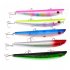 5PCS 12CM Plastic Fishing Lures Minnow Wobblers Hard Crankbait 3D Eyes Baits 5 Color Mixed 5 colors mixed