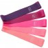 5PCS Resistance Bands Latex Workout Fitness Elastic Yoga Band Pilates Expander Sport Pull Rope Gym Exercise Equipment C red color