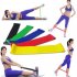 5PCS Resistance Bands Latex Workout Fitness Elastic Yoga Band Pilates Expander Sport Pull Rope Gym Exercise Equipment D blue color