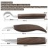 5PCs Wood Carving Tools Woodworking Cutter Hand Tool Set Perfect Wood Carving Kit For Beginners Woodworking 5 pack of carving knives   bag