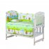5Pcs Cartoon Animated Crib Bed Bumper 100 Cotton Comfortable Children s Bed Protector Baby Washable Set Forest kingdom 90 50