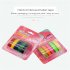 5Pcs Set Adhesive  Tape  Set 3d Plastic 9mm Embossing Label Maker Waterproof Strong Adhensiveness 9mm  a combination 