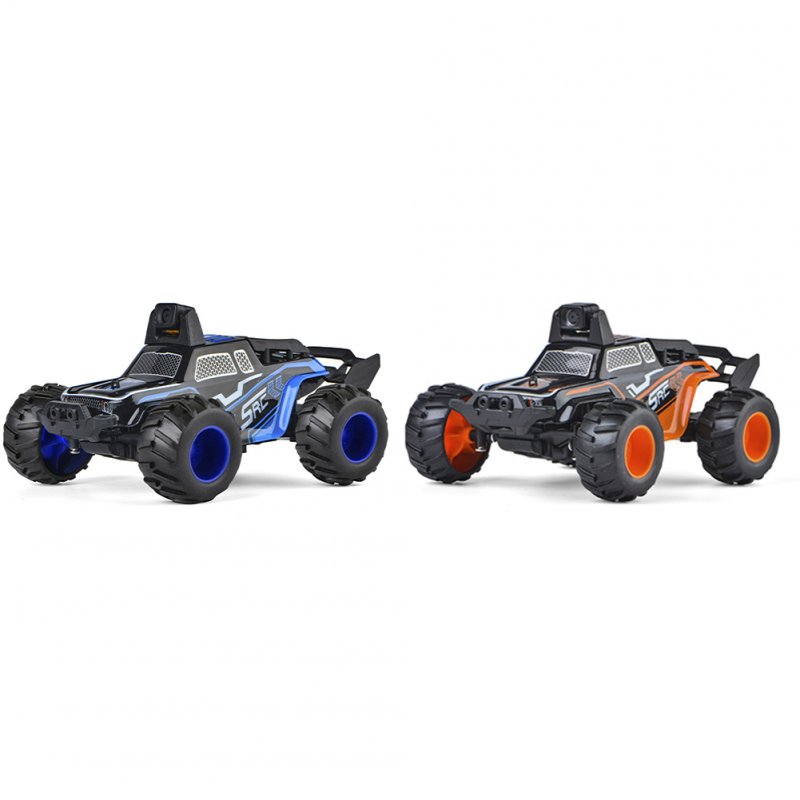 2.4G Remote Control Car with Wifi HD Camera 1/32 Mini High Speed Climbing Car App Control Off-Road Vehicle Gifts Orange