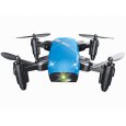 S9 Mini Folding UAV 4-Axis Aircraft Blue