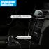 5V 2 4A USB Charging Solid Aromatherapy Core MP3 Car Bluetooth Player with Holder black